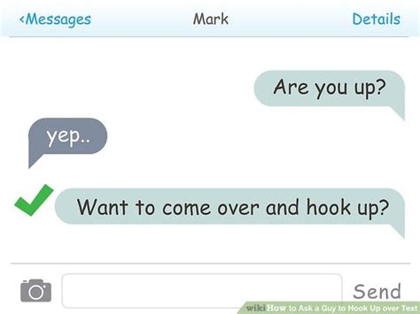 how to ask a guy to hook up over text reddit